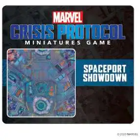 Marvel Crisis Protocol Spaceport Showdown Game Mat