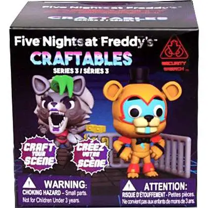 Five Nights at Freddy's Security Breach Series 3 Craftables Mystery Pack [1 RANDOM Figure]