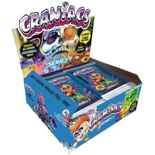 Craniacs 2024 Series 1 Trading Card HOBBY BLASTER Box 6 Packs Ira