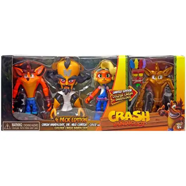 Crash Bandicoot Crash, Dr. Neo Cortex, Coco Golden Crash