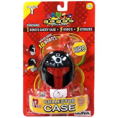 Crazy Bones Gogo's Series 1 Hiro Collector Case [RANDOM Color]