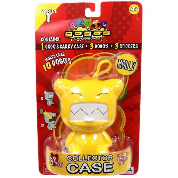 Crazy Bones Gogo's Series 1 Molly Collector Case [RANDOM Color]