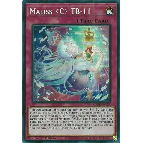 yugioh crossover breakers chase cards Booster Pack you can Special Summon 1 Maliss Link Monster from your Extra Deck instead Crossover Breakers (TCG) - Card
