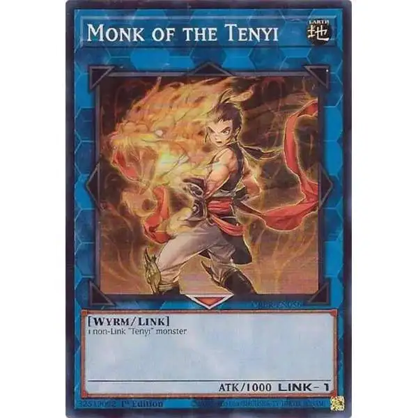 Yu-Gi-Oh! – Mönch Der Tenyi – RIRA-EN043 – Rare 1st Edition – Rising Rampage
