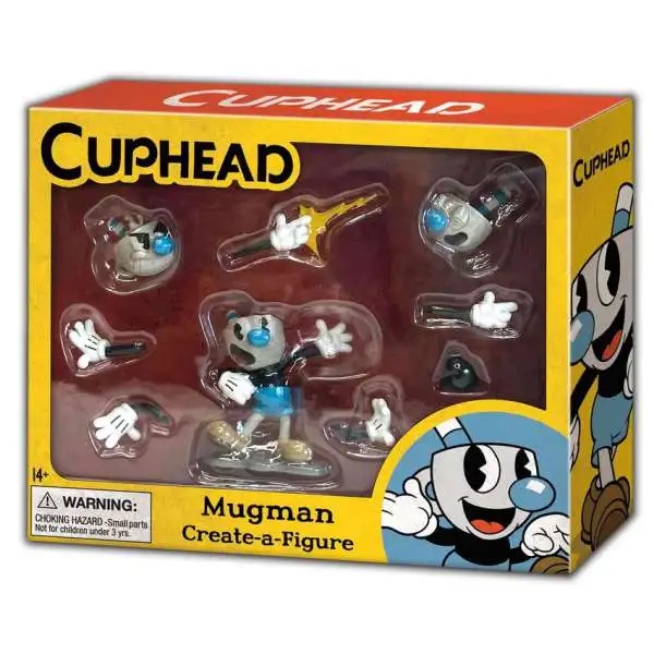 Cuphead Create-a-Figure Mugman Action Figure (Pre-Order ships January)