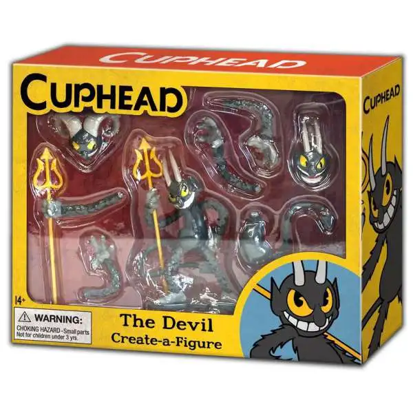 Cuphead Mugman The Devil フィギュア 3体セット Cuphead Mugman The Devil フィギュア 3体セット Cuphead Create-a