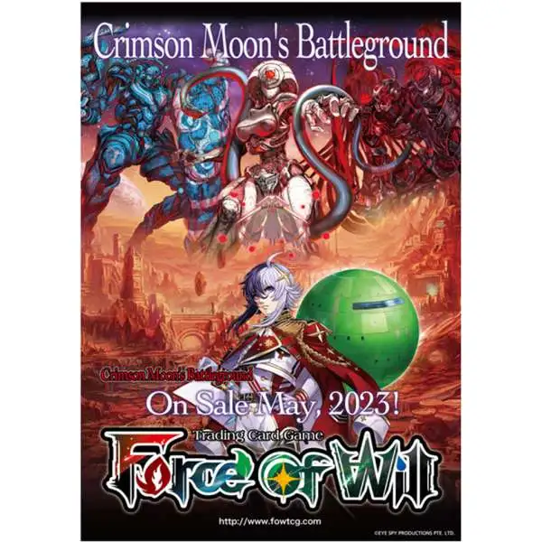 force of will crimson moon fairytale booster box FOW TCG Trading Card Game: Series 3 G3 The Priestess Returns English Version Force of Will Masterpiece Collection