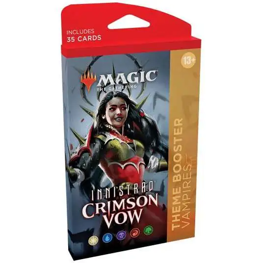 MtG Innistrad: Crimson Vow Vampire Theme Booster Pack [35 Cards]