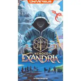 Universus CCG Critical Role: Heroes of Exandria Booster Pack [11 Cards]