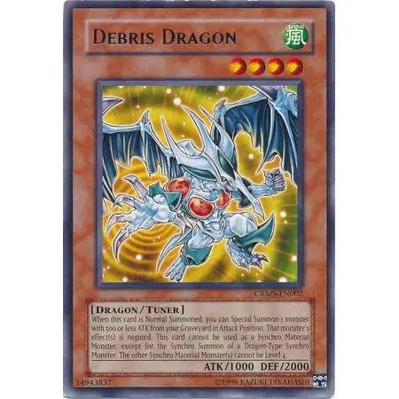 YuGiOh YuGiOh 5D's Crimson Crisis Rare Debris Dragon CRMS-EN002 [Lightly Played]