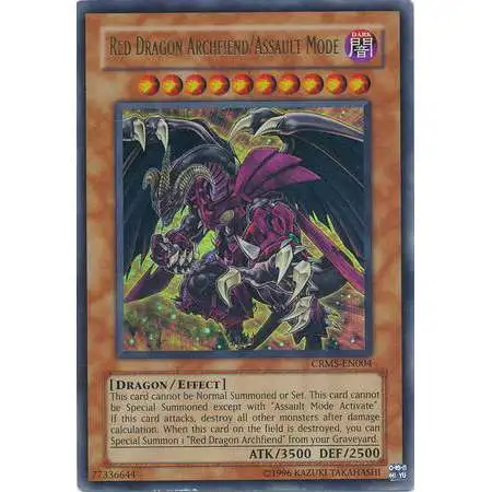 YuGiOh YuGiOh 5Ds Crimson Crisis Single Card Ultra Rare Red Dragon