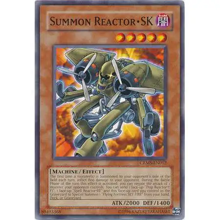 YuGiOh YuGiOh 5D's Crimson Crisis Common Summon Reactor SK CRMS-EN012