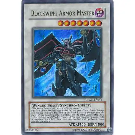 YuGiOh YuGiOh 5D's Crimson Crisis Ultra Rare Blackwing Armor Master CRMS-EN041