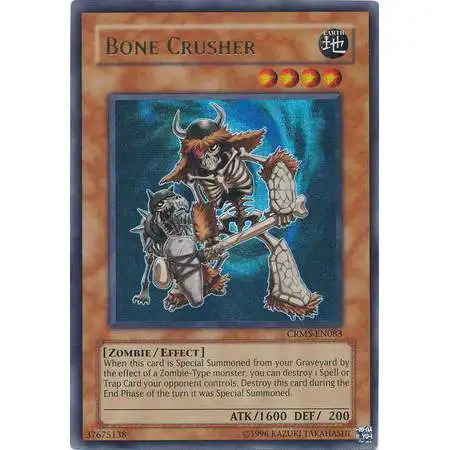 YuGiOh YuGiOh 5D's Crimson Crisis Ultra Rare Bone Crusher CRMS-EN083