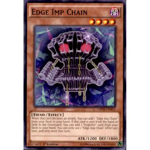 YuGiOh Crossed Souls Common Edge Imp Chain CROS-EN013