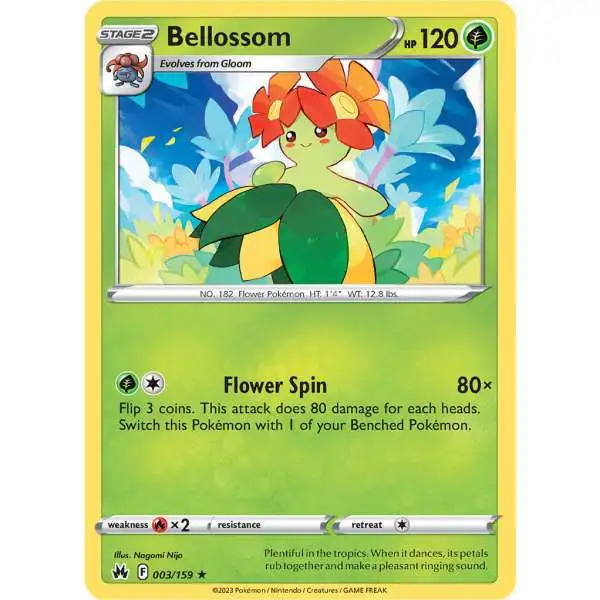 Pokemon Trading Card Game Crown Zenith Rare Bellossom #3