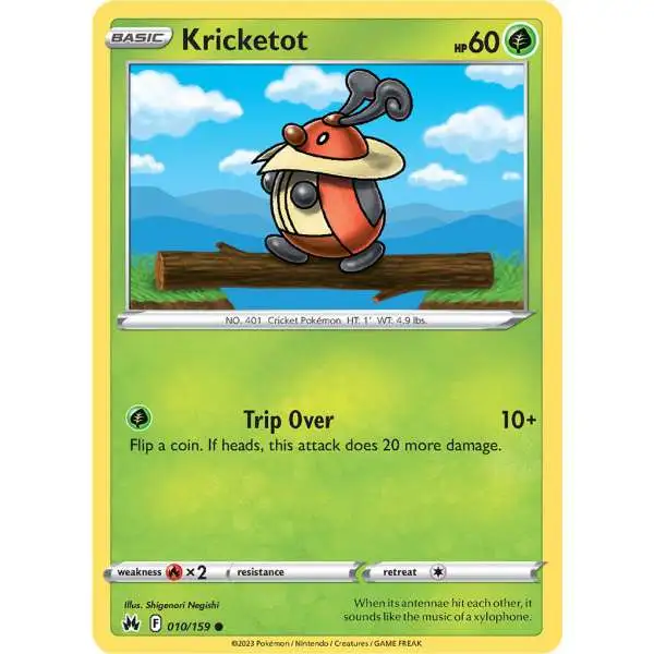 Pokemon Trading Card Game Crown Zenith Common Kricketot #10