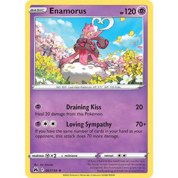 Pokemon Trading Card Game Crown Zenith Rare Enamorus #67