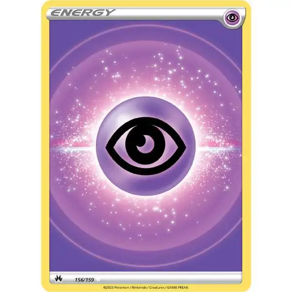Pokemon Trading Card Game Crown Zenith Ultra Rare Psychic Energy #156