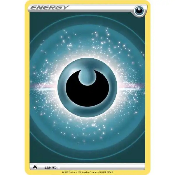 Pokemon Trading Card Game Crown Zenith Ultra Rare Darkness Energy #158