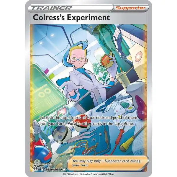 Pokemon Trading Card Game Crown Zenith Ultra Rare Colress's Experiment GG59 [Galarian Gallery]