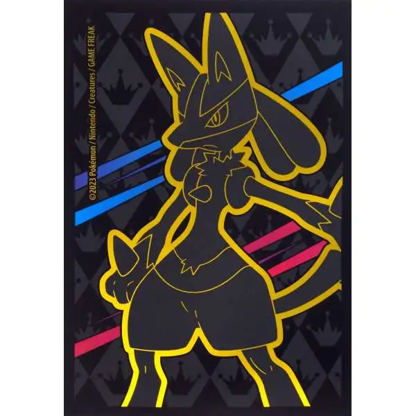 Ultra Pro Pokemon Trading Card Game Crown Zenith Lucario Standard Card Sleeves [65 Count]