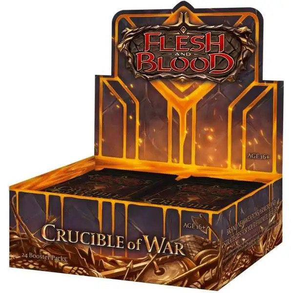 Flesh and Blood Trading Card Game Crucible of War (1st Edition {Alpha}) Booster Box [24 Packs]