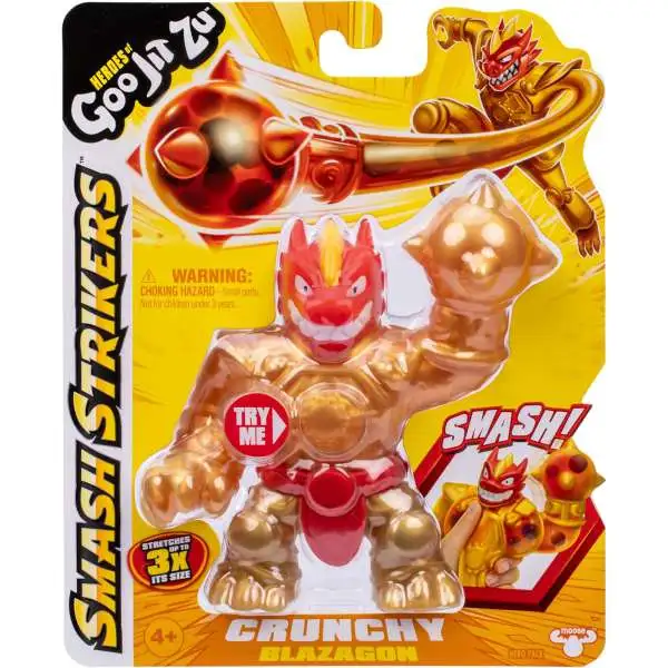 Heroes of Goo Jit Zu Smash Strikers Crunchy Blazagon Action Figure