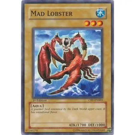 YuGiOh Cybernetic Revolution Common Mad Lobster CRV-EN003