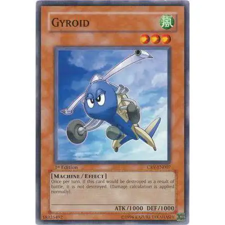 YuGiOh Cybernetic Revolution Common Gyroid CRV-EN007