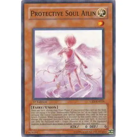 YuGiOh Cybernetic Revolution Common Protective Soul Ailin CRV-EN024