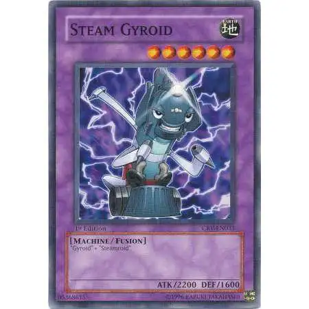 YuGiOh Cybernetic Revolution Common Steam Gyroid CRV-EN033