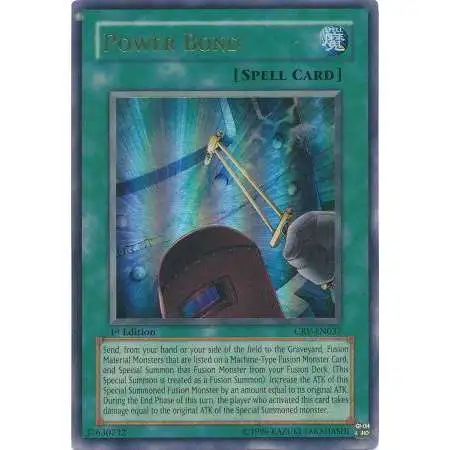 YuGiOh Cybernetic Revolution Ultra Rare Power Bond CRV-EN037
