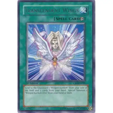 YuGiOh Cybernetic Revolution Rare Transcendent Wings CRV-EN045