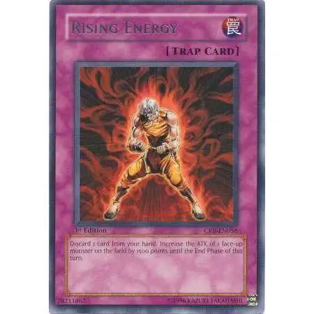 YuGiOh Cybernetic Revolution Rare Rising Energy CRV-EN056