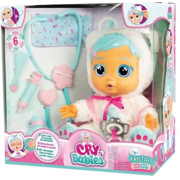 Cry Babies Kristal Deluxe Doll [Damaged Package]