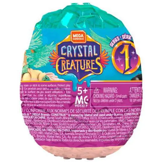 Crystal Creatures Series 1 Slime Egg Mystery Pack [1 RANDOM Figure]