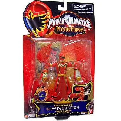 Power Rangers Mystic Force Red Crystal Action Power Ranger Action Figure