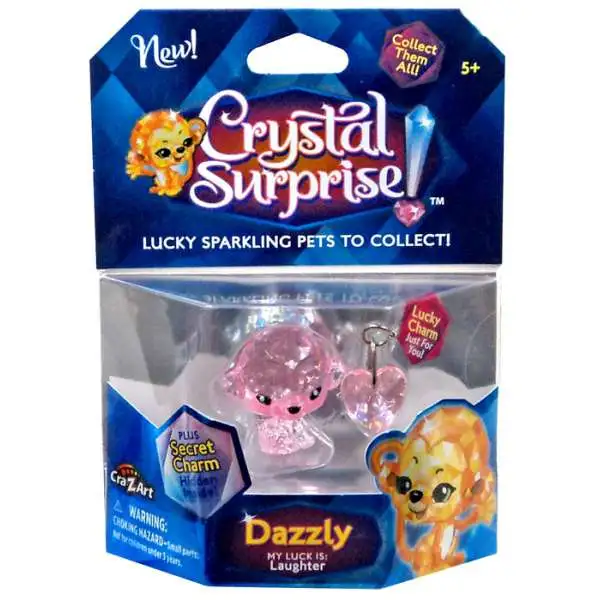 Crystal Surprise! Dazzly Lucky Pet Figure [RANDOM Color Pet!]