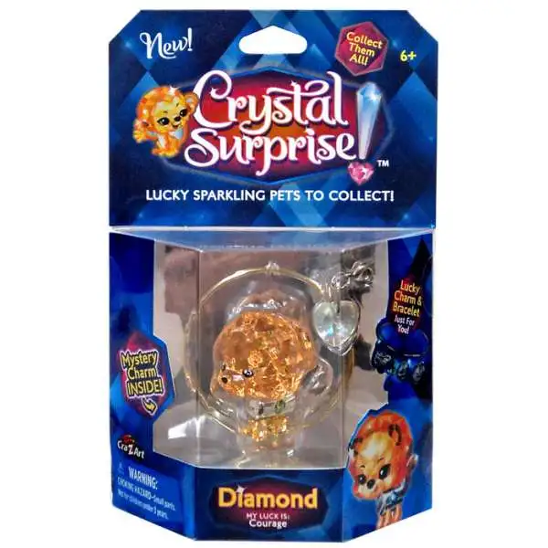 Crystal Surprise! Diamond Lucky Pet Figure [RANDOM Color Pet!]