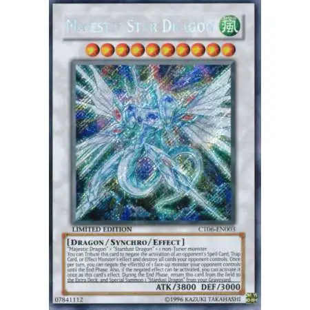 YuGiOh YuGiOh 5D's 2009 Collector Tin Secret Rare Majestic Star Dragon CT06-EN003