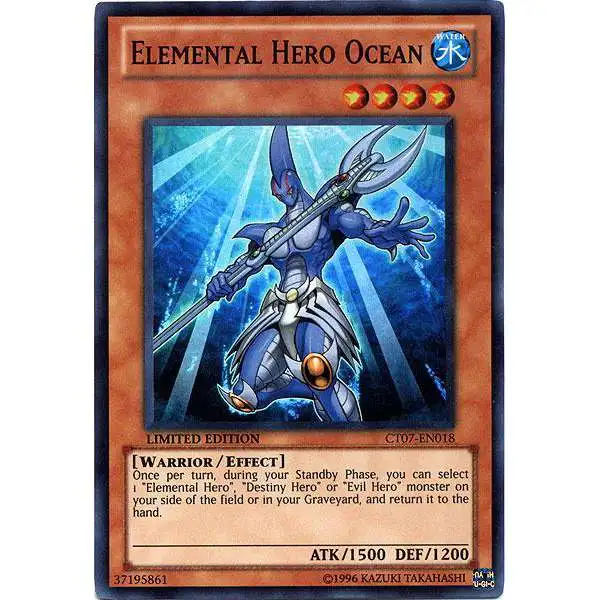 YuGiOh YuGiOh 5D's 2010 Collector Tin Super Rare Elemental Hero Ocean CT07-EN018