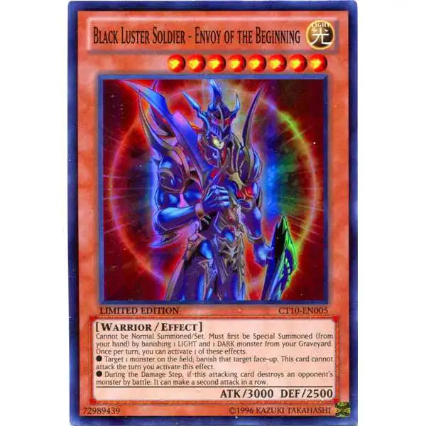 rarest yugioh card black luster soldier Top 7 Yu-Gi-Oh! Cards Inked Gaming 2500 You can Ritual Summon this card with Chaos Form or Super Soldier Ritual Black Luster Soldier - Legendary