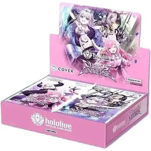 hololive official card game booster box Bandai Carddass Vol. 6 A booster case contains [12] booster displays COVER hololive OFFICIAL Card Game