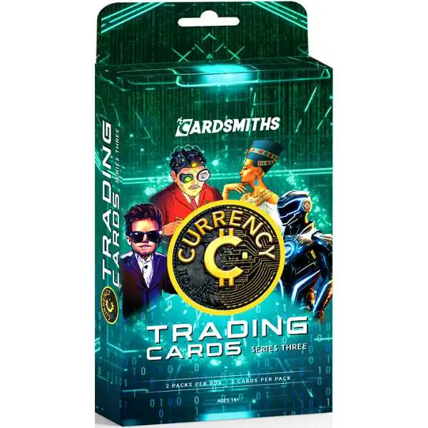 Currency Series 3 Trading Card COLLECTOR Box [2 Packs]