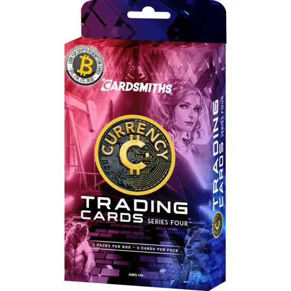 Currency Series 4 Trading Card COLLECTOR Box [2 Packs]
