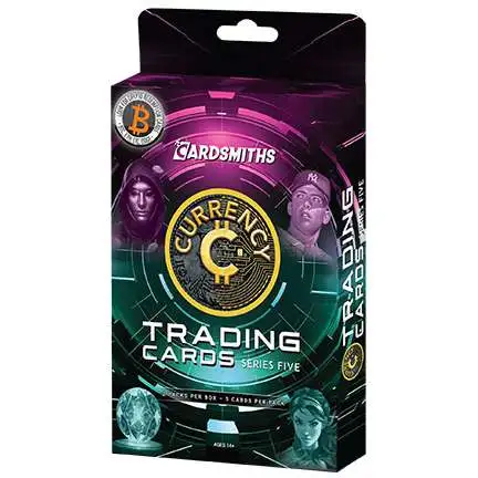 Currency Series 5 Trading Card COLLECTOR Box [2 Packs]