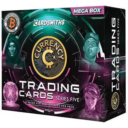 Currency Series 5 Trading Card MEGA Box [8 Packs]