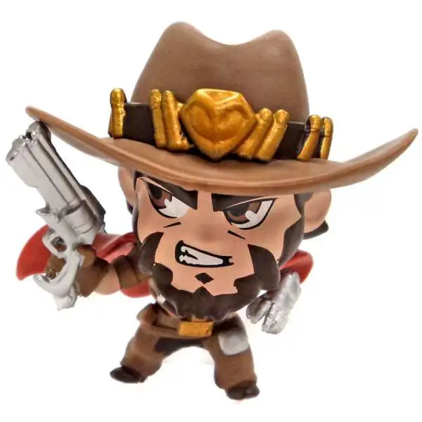 Cute But Deadly Overwatch Series 3 McCree Minifigure [Loose]