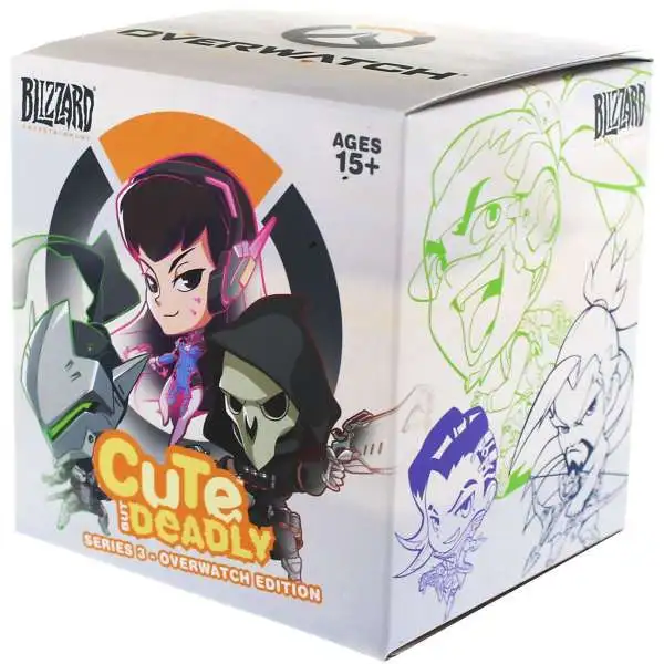 Cute But Deadly CBD Series 3 (Overwatch) Mystery Pack